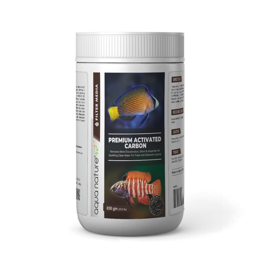AquaNature Premium Activated Carbon Removes More Discoloration, Odors & Impurities for Sparkling Clean Water for Fresh and Saltwater Aquaria. (400g) (B0B4BFXWKN) Amazon Price History, Amazon Price Tracker