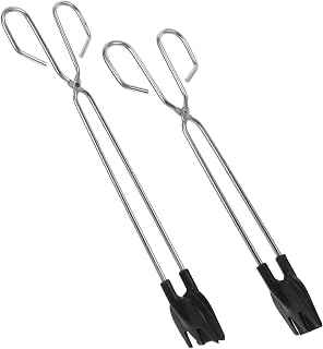 PRETYZOOM 2pcs Ergonomic Design Litter Grabber Waste Paper Pickup Tool Garbage Tongs for Garbage Clip Sanitation Tool