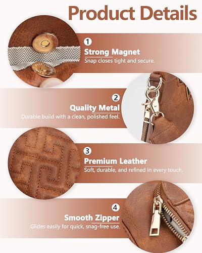 Image of Crossbody Bags for Women with Built In Wallet,RFID Travel Purse