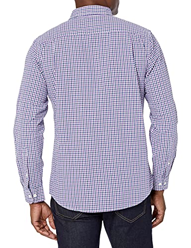 Image of Amazon Essentials Men's Regular-Fit Long-Sleeve Casual Poplin Shirt, Button Front, Business Casual, Collared