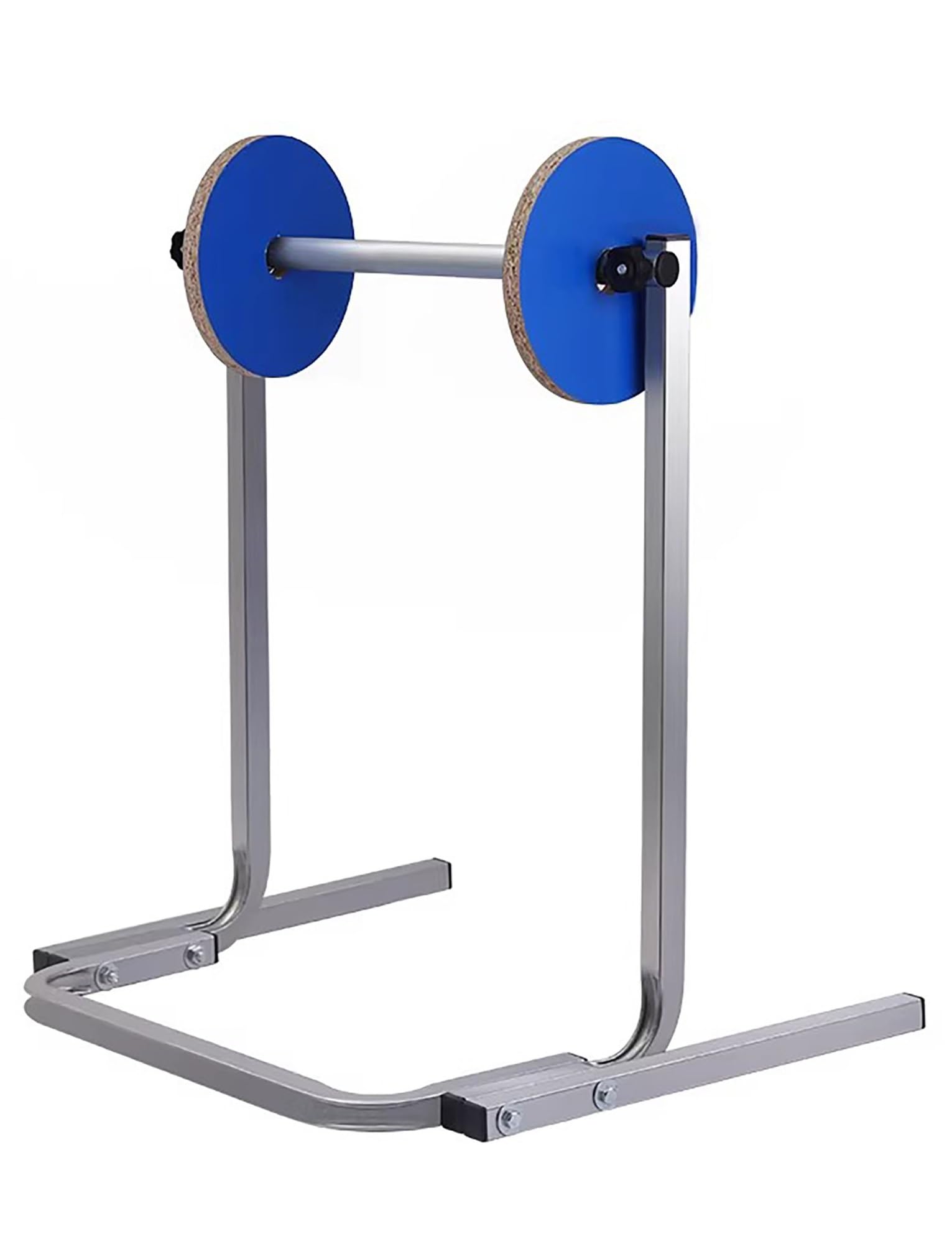 Distributeur industriel de rouleaux de papier bulle – Support debout en acier galvanisé lourd for entrepôt et station d'emballage(H: 64cm Width: 60cm)