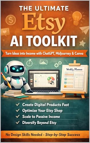 The Ultimate Etsy AI Toolkit: Create & Sell with Zero Design Skills