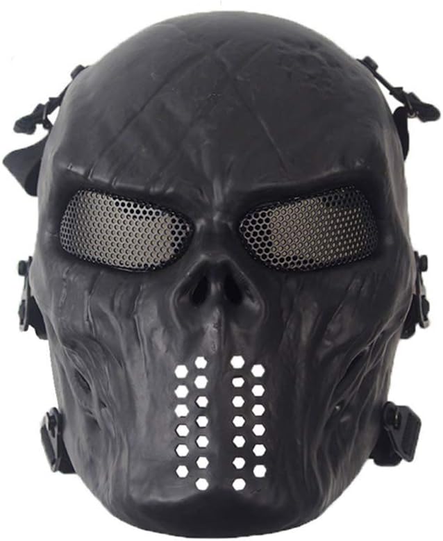 Outdoor Airsoft Shooting Face Protection Gear Tactical Airsoft Horror Gost Skull Mask