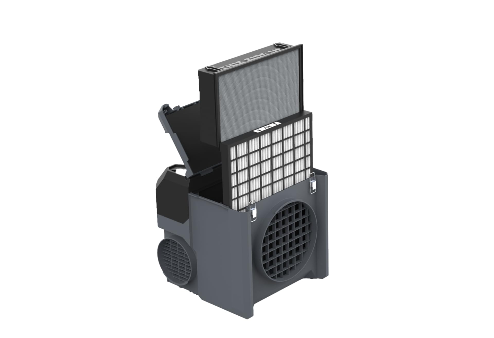 5er-Set Vorfilter für Grobschmutz für Starmix Aeroxx Luftreiniger für die Baustelle - Filterfläche 0,35 m²
