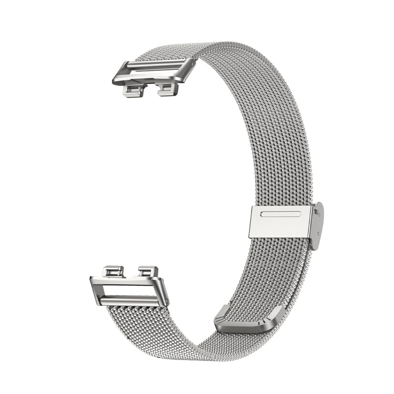 Correa metálica de malla ajustable para Huawei Band 8 miniatura 6