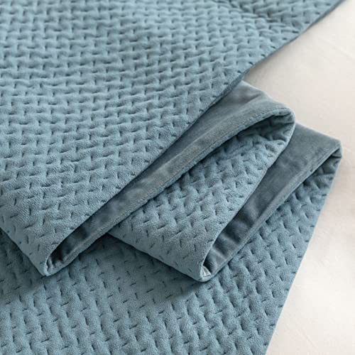 Stangk Hotel Bed Runner Bed Scarf Modern Luxury Irregular Stripes Bedspreads Scarves Decoration Solid Color Double-Sided Dual-Use Bedding Protector For Twin Queen King Size Bed #TOP2