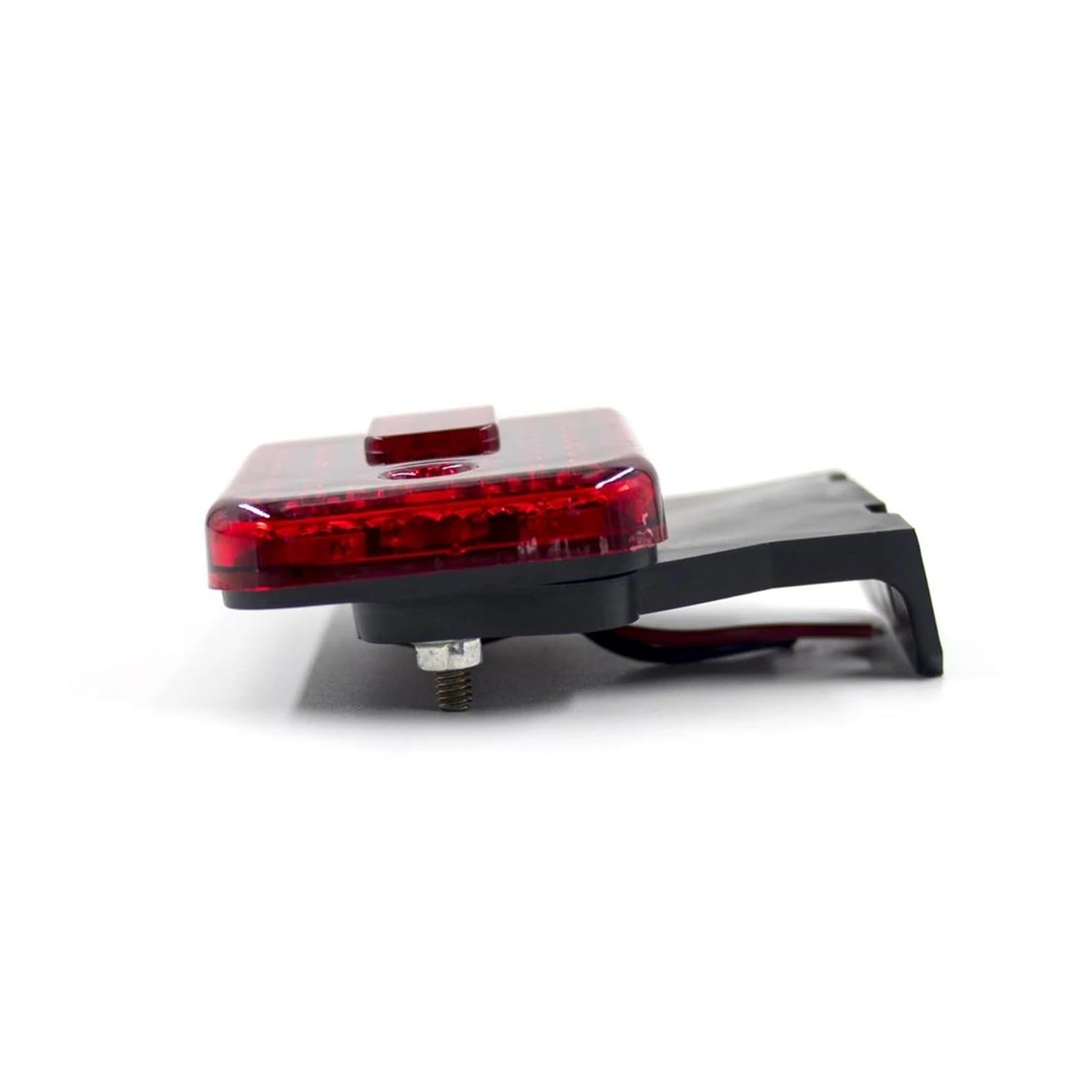 Genérico Faros Traseros Luces rojas 12V 24V LED posición lateral lámpara señal trasera advertencia cuadrada externa para coche remolque camión Luz Izquierda