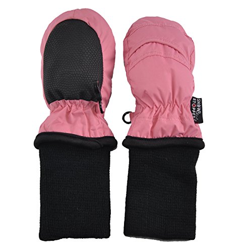 SnowStoppers Waterproof Stay On Winter Mittens with No Thumbs for Infants2