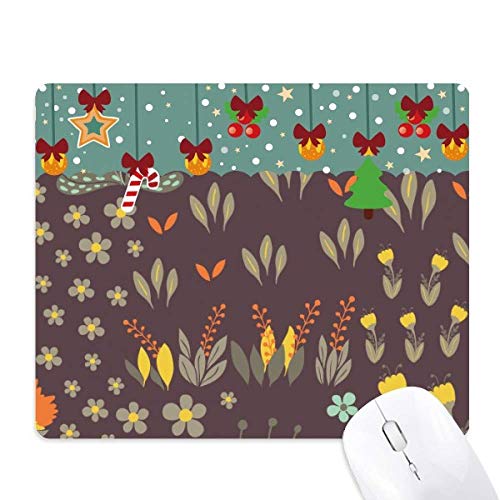 Alfombrilla de ratón floral Mung Bean con superficie suave para un control preciso