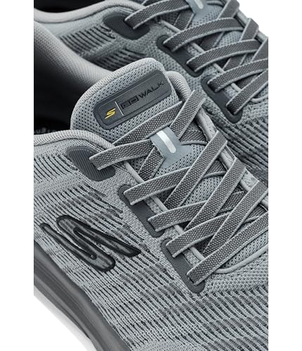 Image of Skechers Men's Go Walk 8 Day | Air-Cooled Goga Mat Insole, Ultra Go Cushioning, Dual-Density Outsole, Bungee Laces, Machine Washable