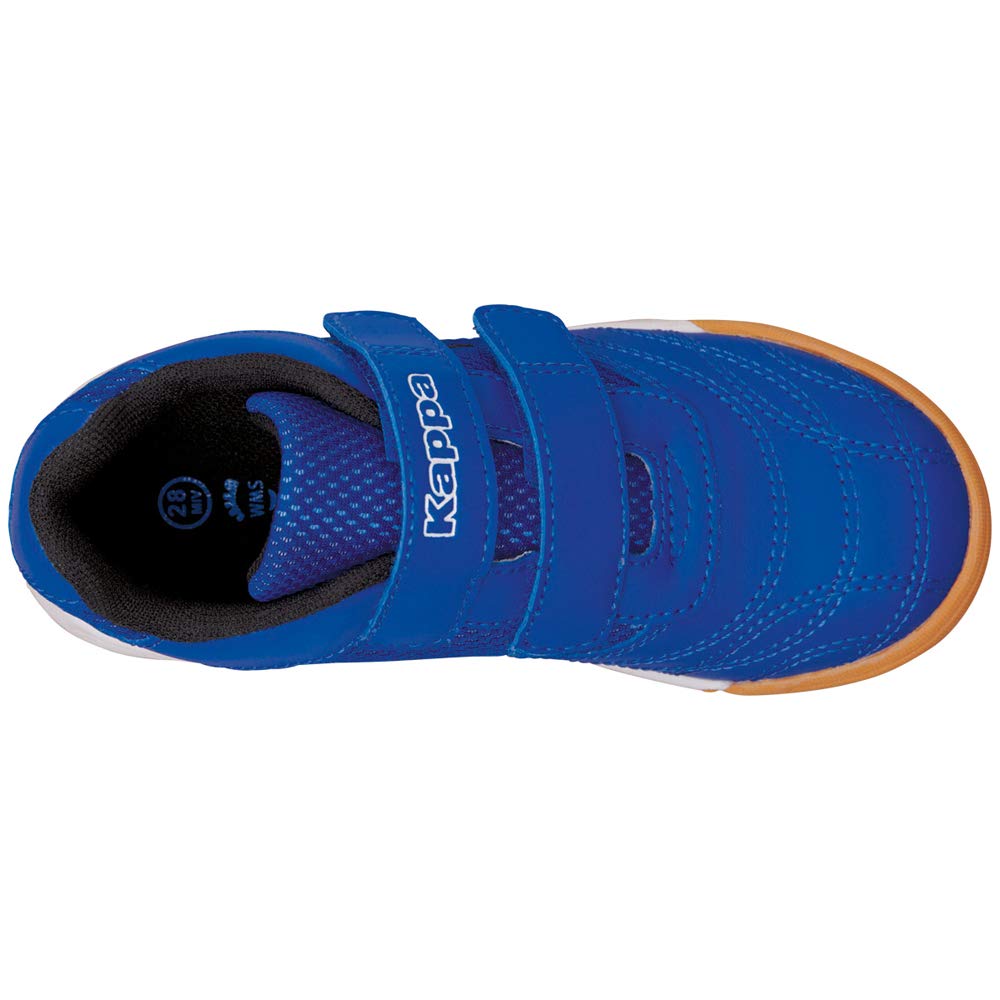 Kappa Kickoff K Unisex Kids, Scarpe per jogging su strada Unisex - Bambini e ragazzi, Blue Black, 35 EU