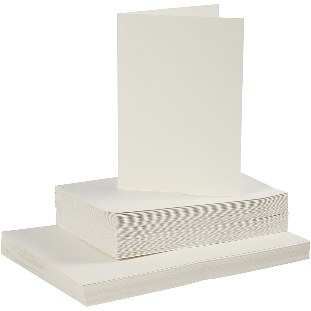Set 200 Biglietti E Buste 11x7 Cm - Bianco, Per Inviti O Portasoldi - Foto 6