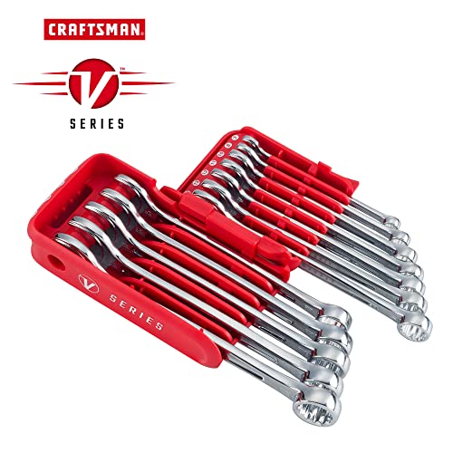 Image of CRAFTSMAN V-SERIES Combination Wrench Set, MM, 12 Piece (CMMT87325V)