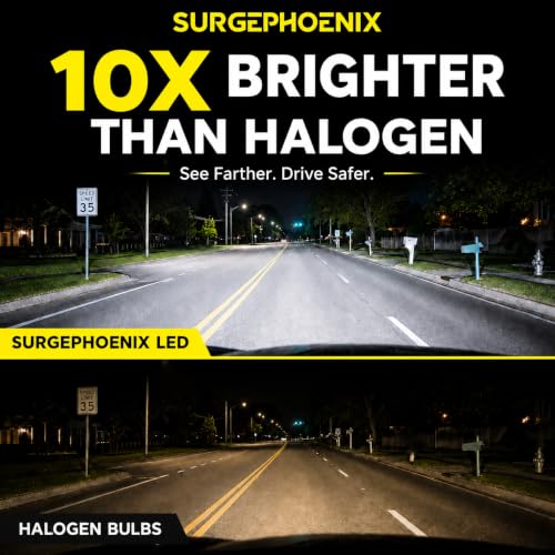 Image of 9005 9006 Fog Light Bulbs Combo, Super Bright 100,000LM 1000% Brighter, 2026 Updated Light Bulbs, True 1:1 Mini Halogen Size, HB3 HB4 Off Road Light or Fog Light Bulbs, Pack of 4