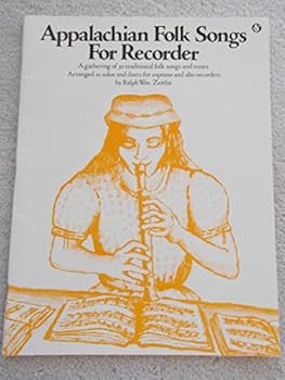 Paperback Appalachian Folk Songs for Recorder Book
