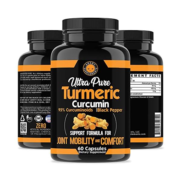 Angry-Supplements-Ultra-Pure-Turmeric-Curcumin-with-BioPerine-Black-Pepper-Extract-95-Curcuminoids-All-Natural-Powerful-Antioxidant-Non-GMO-Joint-Support-Heart-Heath-Relief-1-Pack Angry Supplements Ultra Pure Turmeric Curcumin with BioPerine, Black Pepper Extract, 95% Curcuminoids, All Natural…