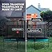 BERG Trampoline Grand Champion 17ft with Safety Net | Trampoline for Kids, High Performance & Safety Features, Jump Higher with Airflow