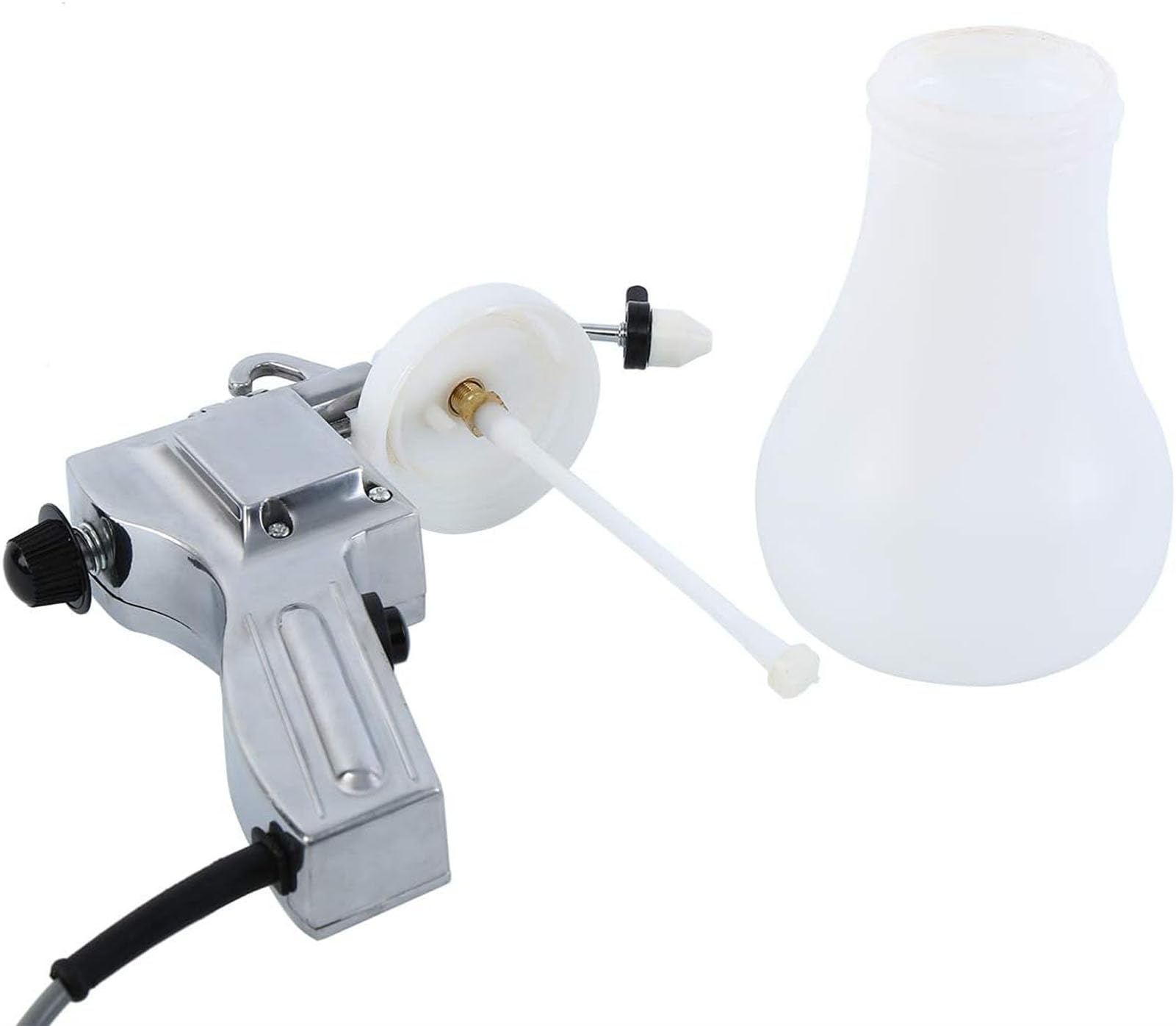 Limpiador Multiusos,Pistola Eléctrica De Limpieza De Manchas Textiles,Pistola Pulverizadora De Limpieza Textil con Función De Ajuste De Presión,para Serigrafía Textil