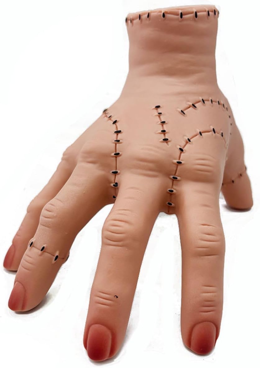 Thing Hand Addams Family,Addams Family Hand Props, Halloween Cosplay Hand Scary Toys Props Decorations(1PCS)