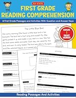 Reading Comprehension 1st grade: Passages and Activities Workbook Ages 6 to 7, Comprehension Questions and Main Idea Skills for Homeschool or ... and More! (Reading Comprehension Workbook) B0D7PRYD5M Book Cover