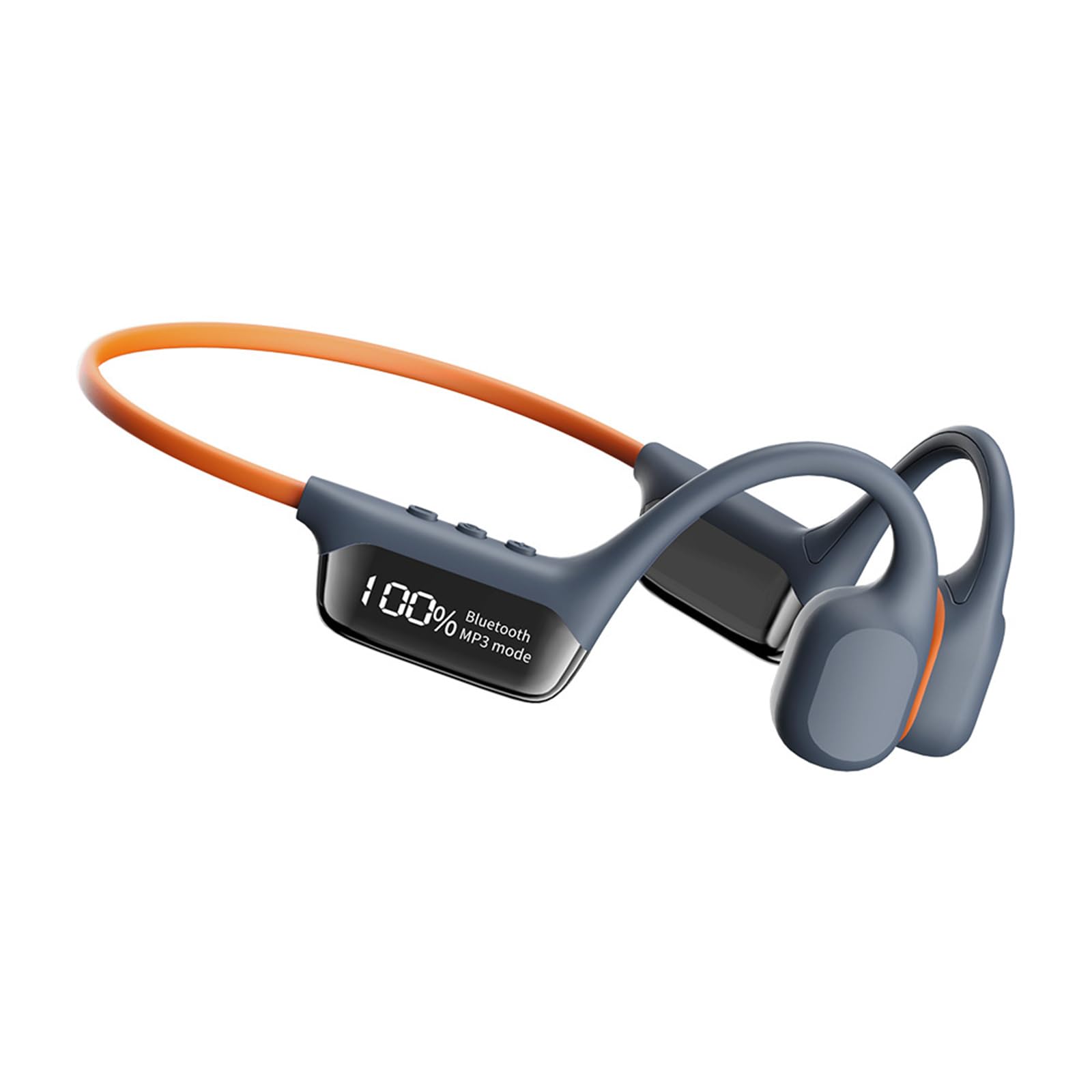 Cranovib V2 - Auriculares impermeables de conducción ósea para natación, clasificación de impermeabilidad IP68, con tecnología Bluetooth 5.4 y un reproductor MP3 integrado de 32 GB