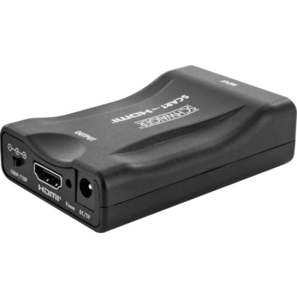 SCHWAIGER Péritel vers HDMI Convertisseur