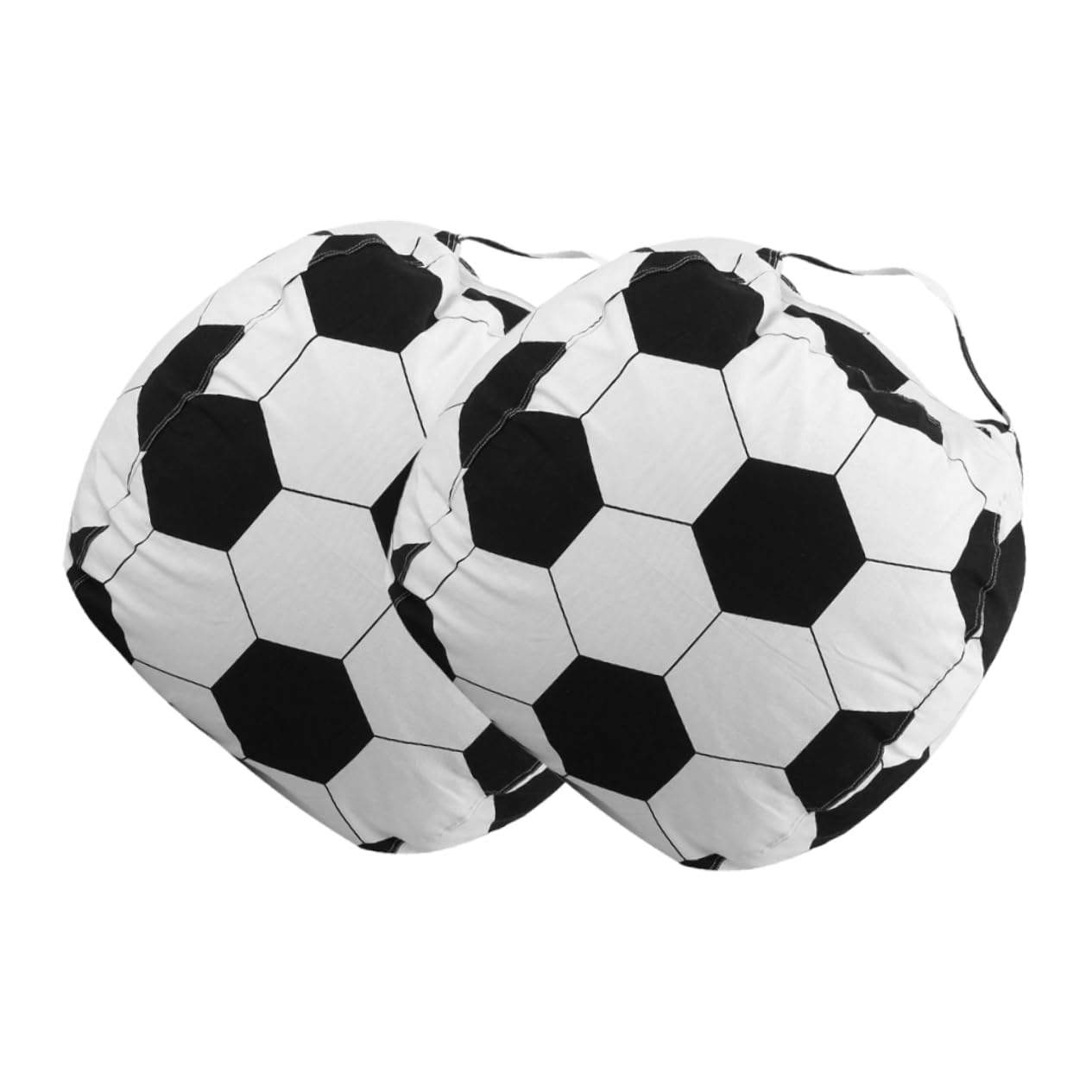 Housse de pouf pour enfants football et rangement peluche chambre