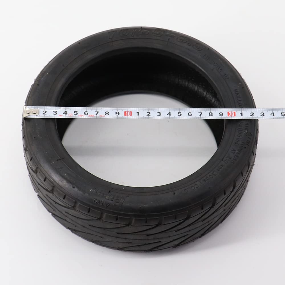 Pneu Tubeless pour Trottinette, 70/65-6.5 Tire 10X3.00-6.5 Tube INTÉRIEUR DE Tire for Scooter ÉLECTRIQUE, Voiture ÉQUILIBLANT ÉLECTRÉE Pneu DE PITILS DE 10 POUVANTS