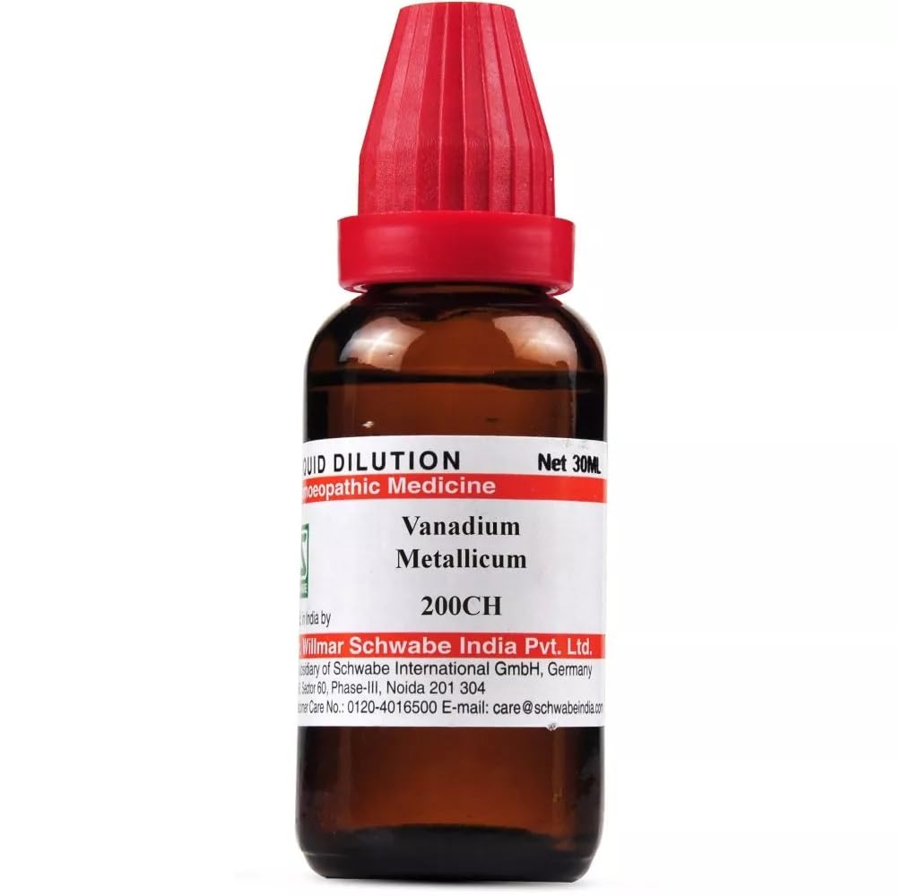 Homeopathic Vanadium Metallicum 200 CH Dilution (30ml)