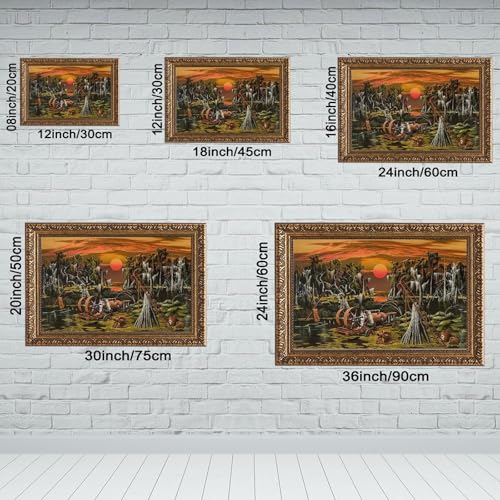 Toile Swamp John Rogers Cox tableau cadre de qualité - 2
