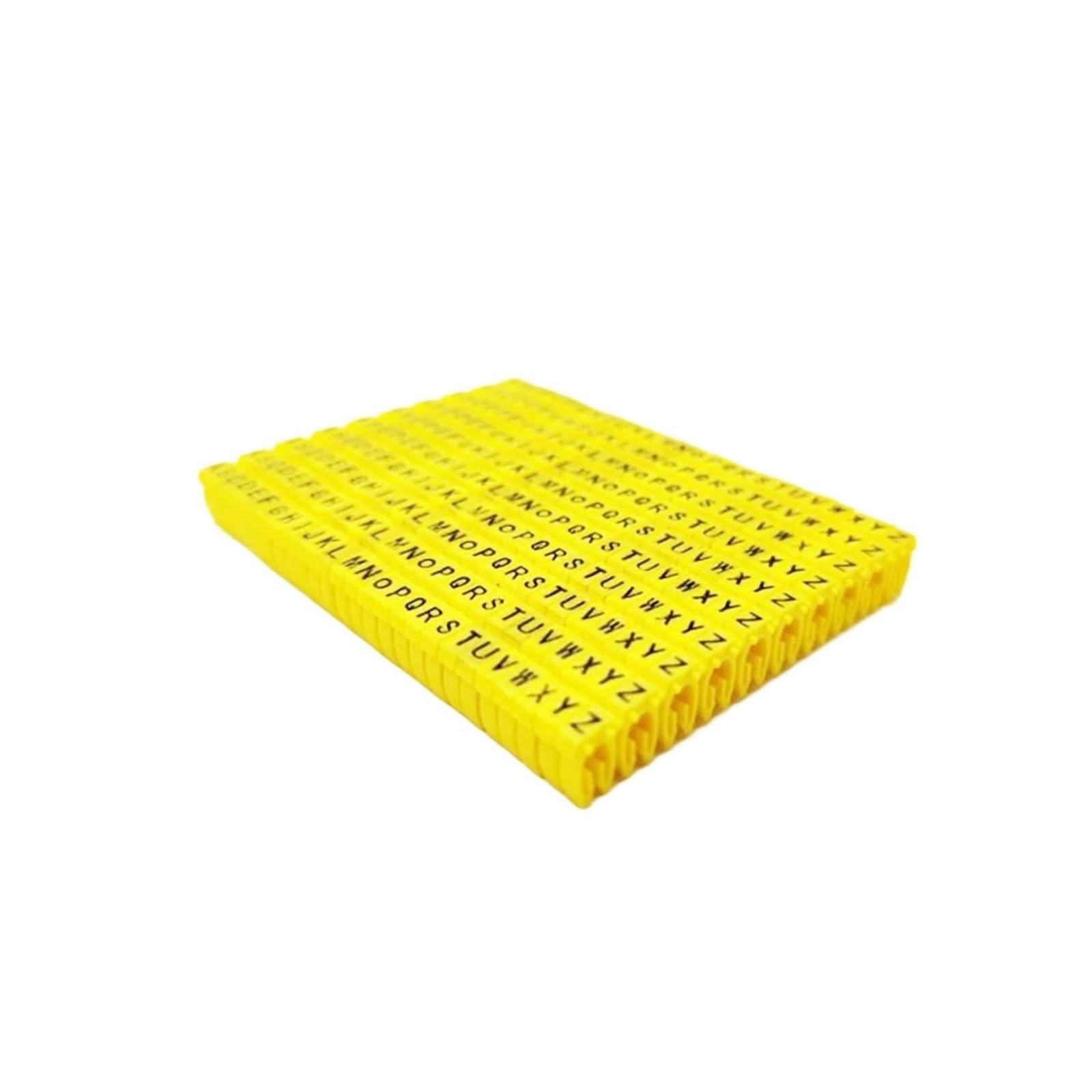 100/260Pcs Multicolore Lettera Numero Guaina 2-8mm(2 3mm,150PCS 0 9Multicolor)