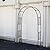 Flohover Iron Pergola Arbor Practical, Garden Arbor Arch, Metal Trellis Archway for Climbing Plants Rose Grape Vines, Pergola Decoration for Backyard Patio Lawn Pathway 7 Ft High x 4.1 Ft Wide