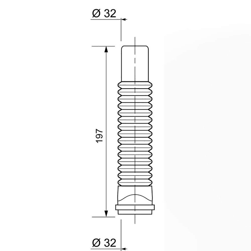 Wirquin lot de 2 : 1 ensemble bonde et siphon Nano 6.7 ultra compact noir + 1 magicoude M/F D32 à emboîter