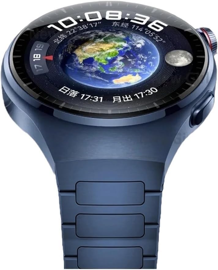 No Gaps Original Titanium Metal Strap Fit for Huawei Watch 4 Pro Bracelet Fit for Huawei Watch 4 Pro Business WatchBand Correa