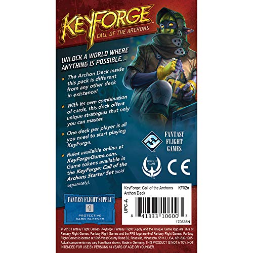 Fantasy Flight Games KeyForge: Call of the Archons Deck, Multicolor, Small - Image 2