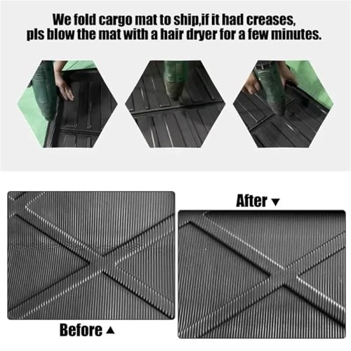 Tapis de coffre pour Jeep Renegade 2015-2023 - Protection sur mesure imperméable