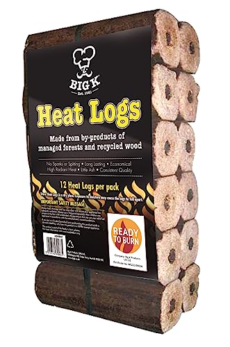 Big K Lot Bûches Chaleur 100% Naturelles