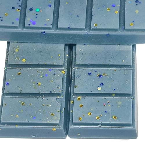 Auronna Wax Melts Bar Scented - Natural Handmade Soy Snap Bar - Highly Concentrate - Made in UK - Up to 80 Hours of Fragrance Cast (Dark Opium, 2 Pack)