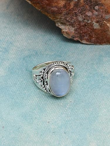 Encuentra la mejor selección de Anillo piedra luna los diez mejores. 9 Imagen adicional