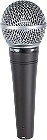 Shure SM48-LC Microfone de Mão Dinâmico Cardióide para Vocais