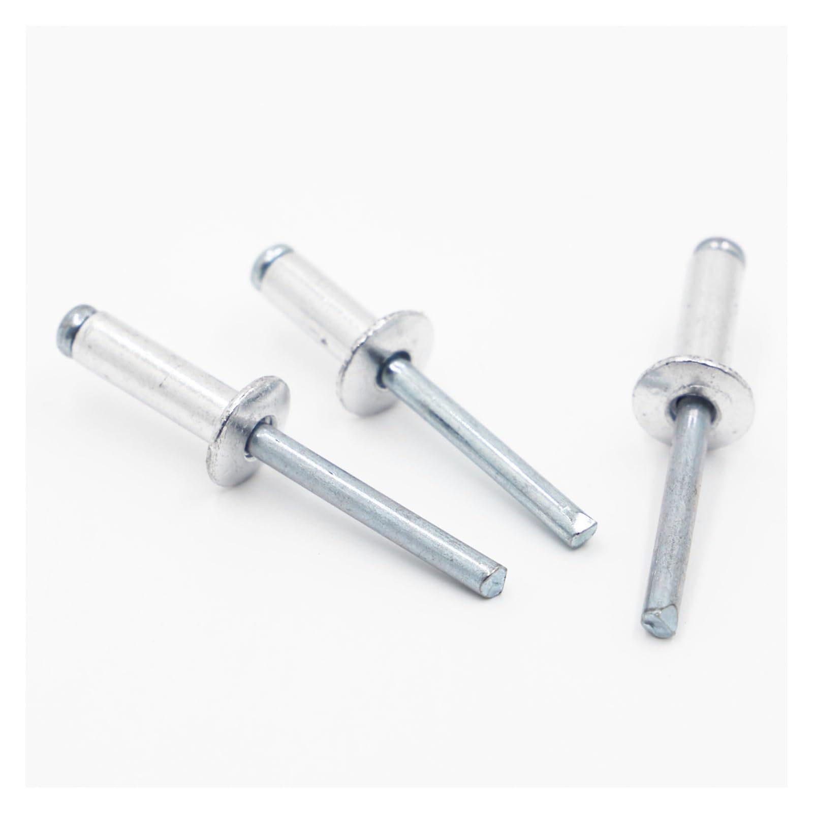 Rivetti ciechi in Alluminio, Mandrino di Rottura a Testa di Fungo in Alluminio GB12618 da 100 Pezzi M2.4 M3.2 M4 M5 M6(9mm)