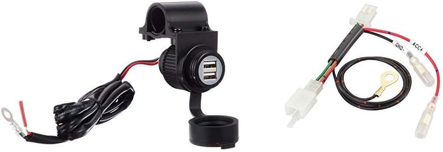 Amazon キタコ Kitaco Usb電源 汎用 12v 757 電源取り出しハーネス タイプc シグナスx 756 セット買い バイク用シガーソケット 車 バイク Amazon キタコ Kitaco Usb電源 汎用 12v 757 電源取り出しハーネス タイプc シグナスx 756 セット買い バイク用シガーソケット 車 バイク