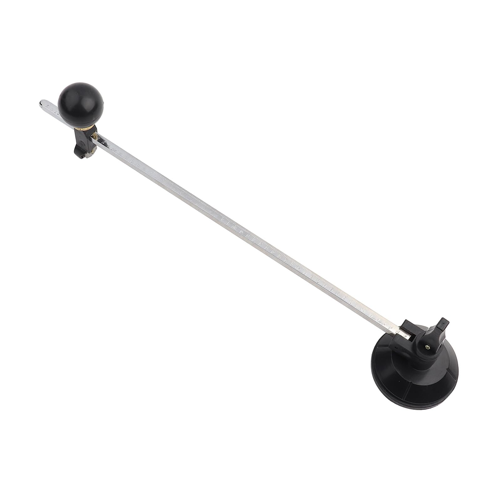 Glass Cutter, 6 Wheel Compasses Circular Cutting Cutter with Suction Cup, for Hobbyists and Professionals (60CM)