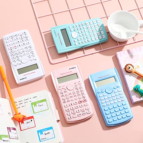 Flutesan 8 Pieces 2 Line LCD Engineering Scientific Calculator Non Graphing Scientific Calculator for Engineering Students Function Calculators for School Financial Business Office の商品画像 1