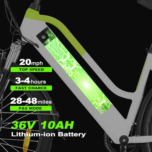 Image of ZNH Electric Bike for Adults, Peak 1000W Ebike 20 Mph & 80 Miles