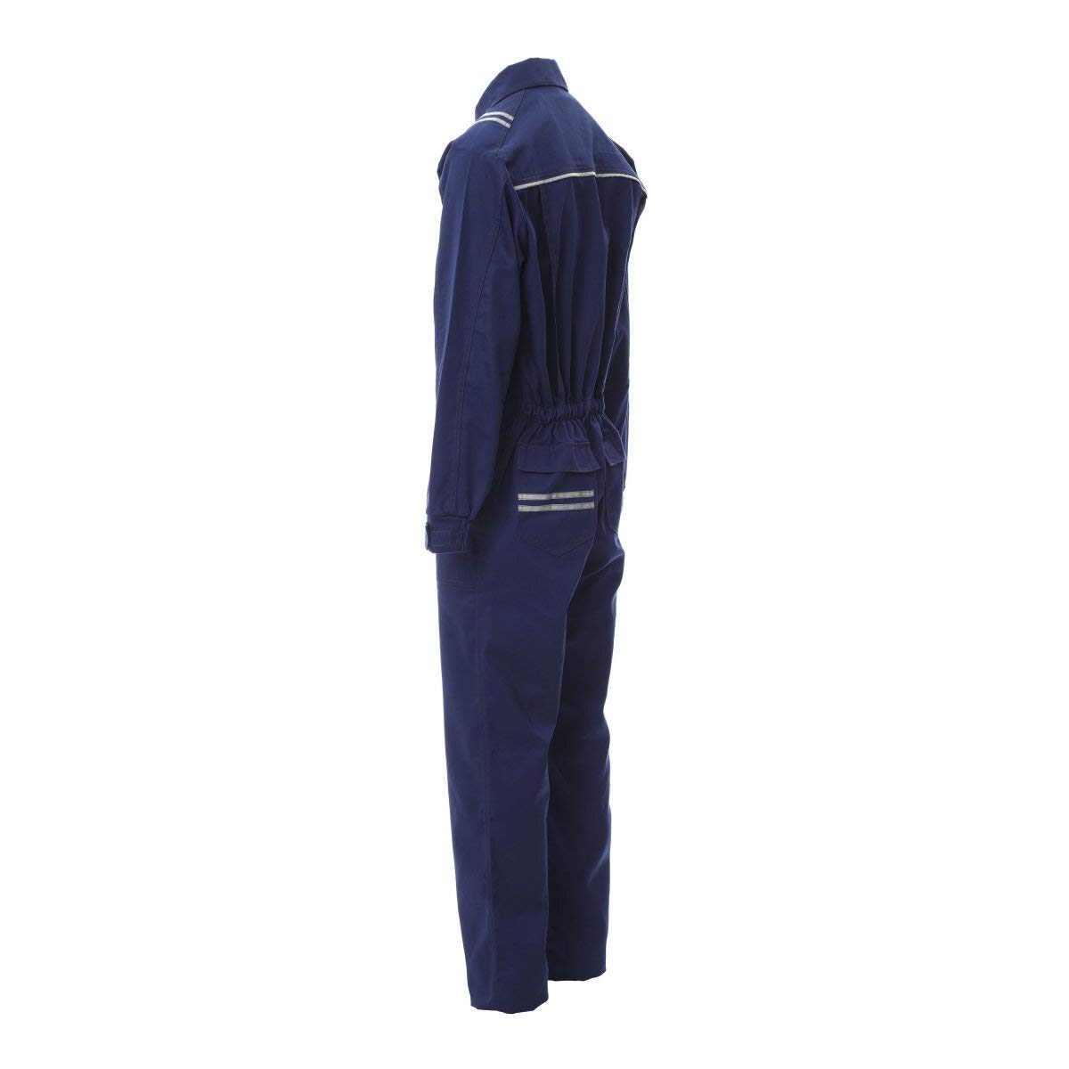 Payper TOTAL-PRO 2.0 Tuta da lavoro uomo cotone antistatico antiacido ignifugo per saldatori Blu Navy (M)