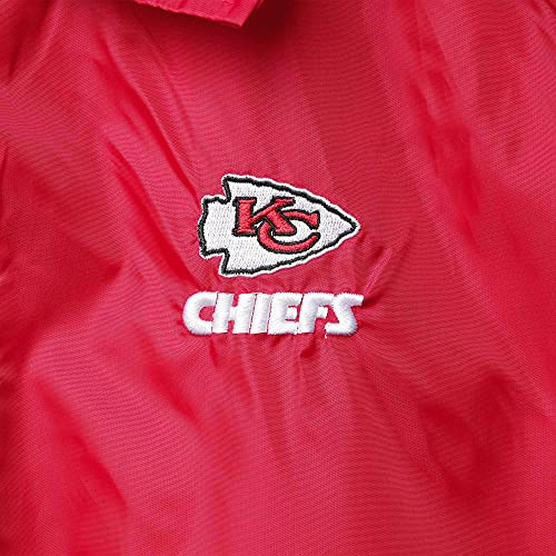 Image of Men's Royal Buffalo Bills Coaches Classic Raglan Full-Snap Windbreaker Jacket