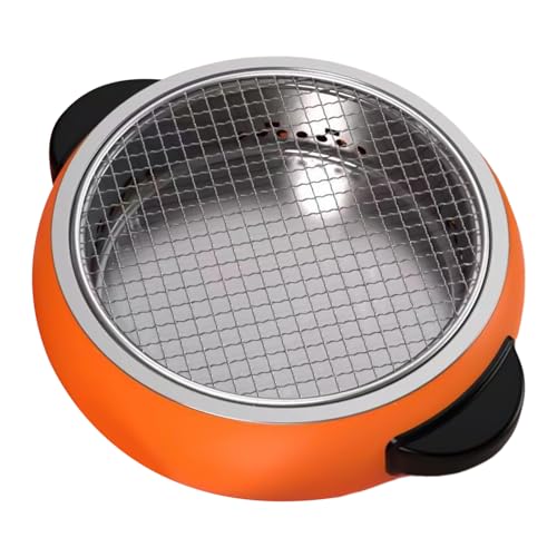 Barbacoa de camping – Utensilios de cocina para exteriores resistentes al calor para uso en exteriores, barbacoa de carbón vegetal, para pesca, senderismo, jardín, balcón, patio trasero, terraza