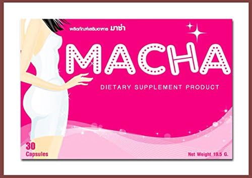 MACHA Dietary Supplement Product Weight Loss Slim 30 Capsules 0.67 Oz.