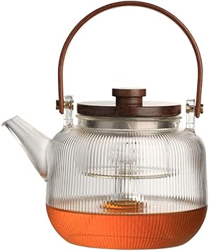 900ml Glass Teapot Japanese Style Tea Maker Heat Resistant Tea Set Kettle Decorate